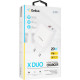  Зарядний пристрій Gelius X-Duo GP-HC014 USB+Type-C QC30/PD20W White
