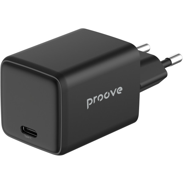  Сетевое зарядное устройство Proove Pocket GaN 25W Type-C Black (WCPG25010201)