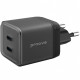  Мережевий зарядний пристрій Proove Pure GaN Max 67W 2 Type-C Black (WCPU67022201)