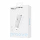  Мережевий зарядний пристрій Proove Rapid 20W Type-C+USB-C White (WCRP20110002)