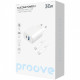  Мережевий зарядний пристрій Proove Silicone Power 2 30W (Type-C + USB) + кабель Type-C to Type-C (1m) White (WCSP23011002)