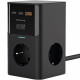  Сетевой фильтр Proove Power Cube 65W (3xAC + 2xType-C + 1xUSB) 15m Black (PSPC36801201)