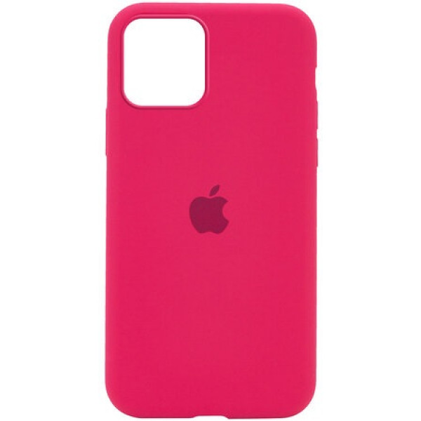  Силіконова накладка Silicone Case для iPhone 12 Mini Rose Red