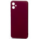  Силіконова накладка Soft Silicone Case для Samsung A05 2023 A055 Burgundy