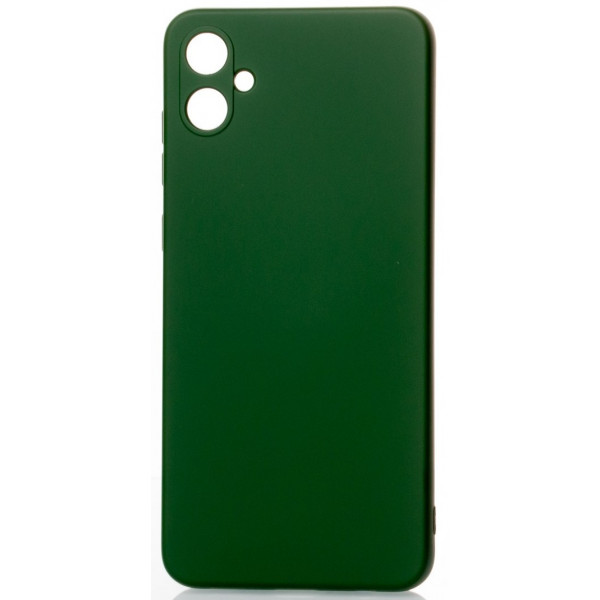  Силіконова накладка Soft Silicone Case для Samsung A05 2023 A055 Dark Green