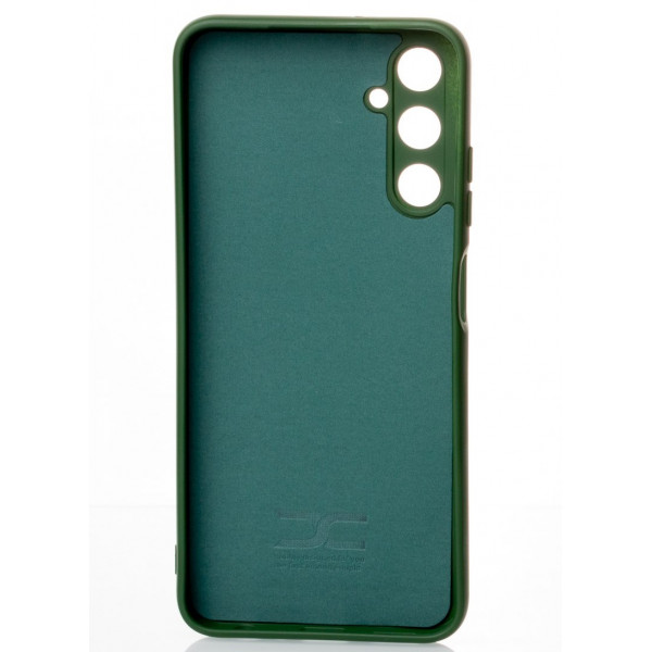  Силиконовая накладка Soft Silicone Case для Samsung A05s 2023 A057 Dark Green