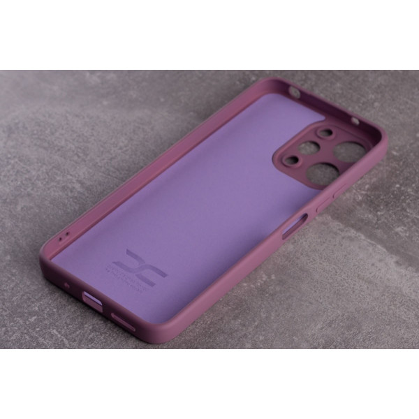  Силиконовая накладка Soft Silicone Case для Xiaomi Redmi 12 Lavender