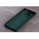  Силиконовая накладка Soft Silicone Case для Xiaomi Redmi 12C Dark Green