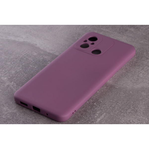  Силіконова накладка Soft Silicone Case для Xiaomi Redmi 12C Lavender