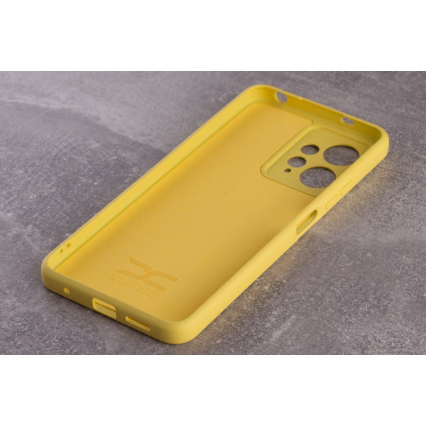  Силиконовая накладка Soft Silicone Case для Xiaomi Redmi Note 12 4G Lemon