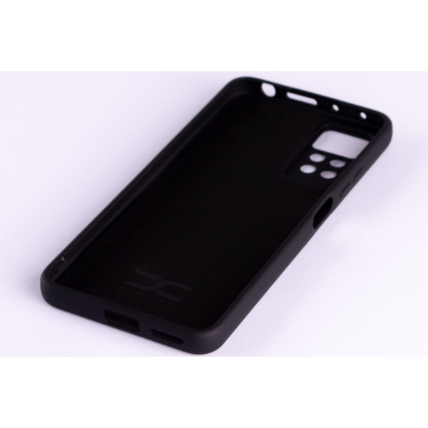  Силиконовая накладка Soft Silicone Case для Xiaomi Redmi Note 12 Pro 4G Black
