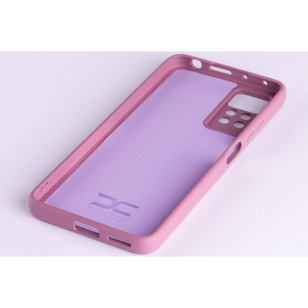  Силиконовая накладка Soft Silicone Case для Xiaomi Redmi Note 12 Pro 4G Lavender