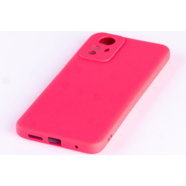  Силиконовая накладка Soft Silicone Case для Xiaomi Redmi Note 12S Raspberry