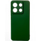  Силіконова накладка Soft Silicone Case для Xiaomi Redmi Note 13 Pro 5G/Poco X6 5G Dark Green