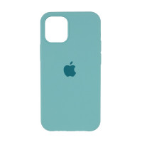 Силиконовая накладка Silicone Case Full для iPhone 13 Mini Sea Blue