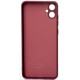  Силіконова накладка Soft Silicone Case для Samsung A05 2023 A055 Burgundy