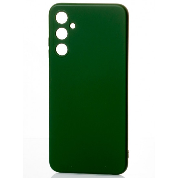  Силіконова накладка Soft Silicone Case для Samsung A05s 2023 A057 Dark Green