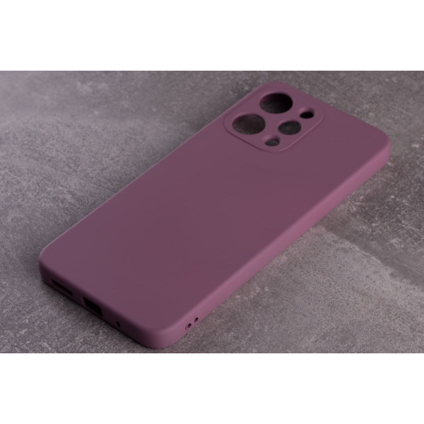  Силіконова накладка Soft Silicone Case для Xiaomi Redmi 12 Lavender