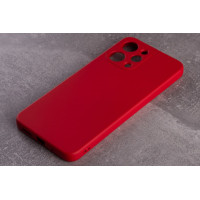 Силиконовая накладка Soft Silicone Case для Xiaomi Redmi 12 Red