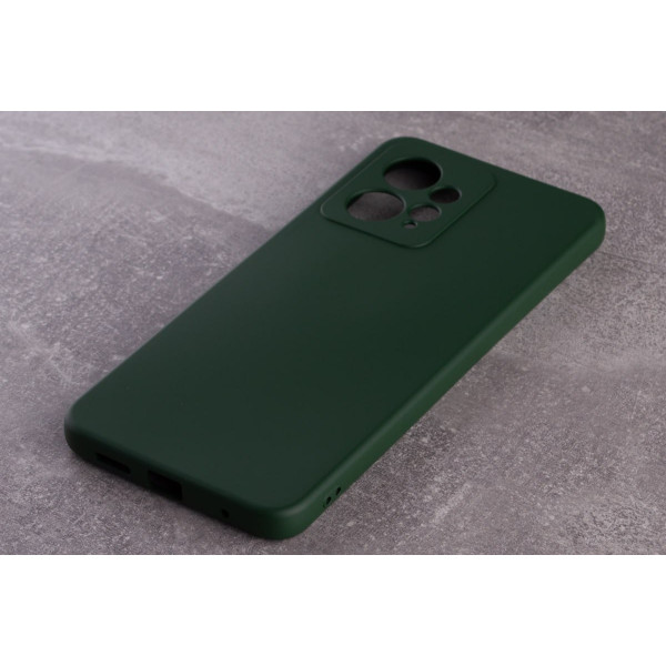  Силіконова накладка Soft Silicone Case для Xiaomi Redmi Note 12 4G Dark Green