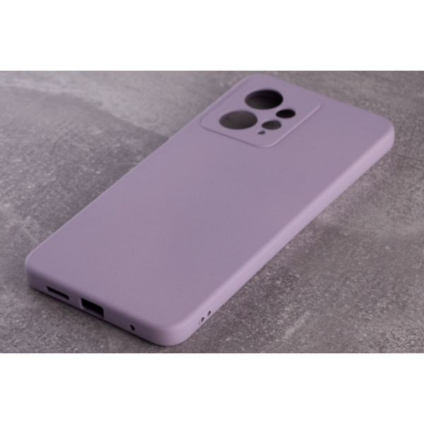  Силіконова накладка Soft Silicone Case для Xiaomi Redmi Note 12 4G Wisteria