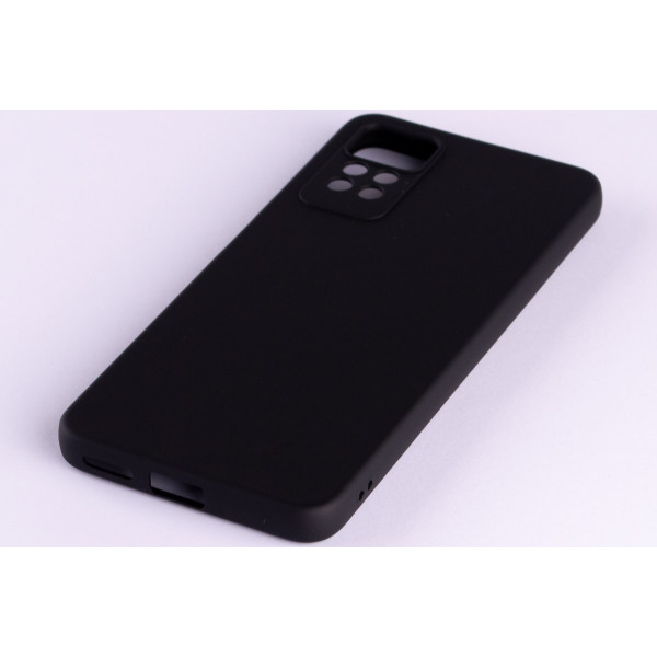  Силиконовая накладка Soft Silicone Case для Xiaomi Redmi Note 12 Pro 4G Black