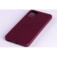 Силіконова накладка Soft Silicone Case для Xiaomi Redmi Note 12 Pro 4G Burgundy
