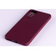  Силиконовая накладка Soft Silicone Case для Xiaomi Redmi Note 12 Pro 4G Burgundy