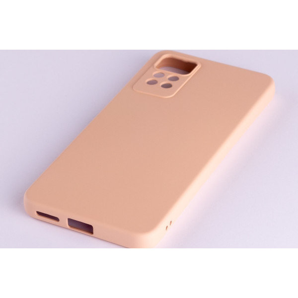  Силиконовая накладка Soft Silicone Case для Xiaomi Redmi Note 12 Pro 4G Powder