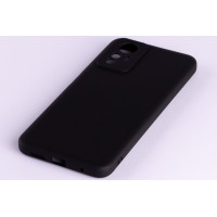 Силіконова накладка Soft Silicone Case для Xiaomi Redmi Note 12S Black