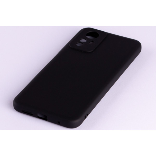  Силіконова накладка Soft Silicone Case для Xiaomi Redmi Note 12S Black