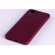  Силиконовая накладка Soft Silicone Case для Xiaomi Redmi Note 12S Burgundy
