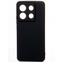 Силіконова накладка Soft Silicone Case для Xiaomi Redmi Note 13 Pro 5G/Poco X6 5G Black