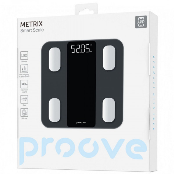  Смарт-ваги Proove Metrix Gray (SSMX20000003)