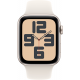  Смарт-годинник Apple Watch SE 2024 GPS 40mm Starlight Aluminium Case with Starlight Sport Band - M/L (MXEG3QH/A)