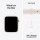  Смарт-годинник Apple Watch SE 2024 GPS 40mm Starlight Aluminium Case with Starlight Sport Band - S/M (MXEF3QH/A)