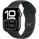  Смарт-часы Apple Watch Series 10 GPS 46mm Jet Black Aluminium Case with Black Sport Band - S/M (MWWP3QH/A)