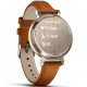  Смарт-годинник Garmin Lily 2 Classic Cream Gold with Tan Leather Band (010-02839-02/60)