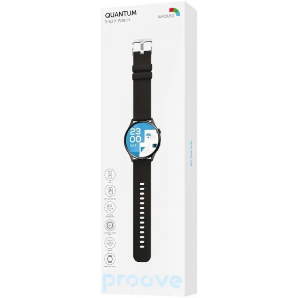  Смарт-годинник Proove Quantum Black (SWQU00000001)