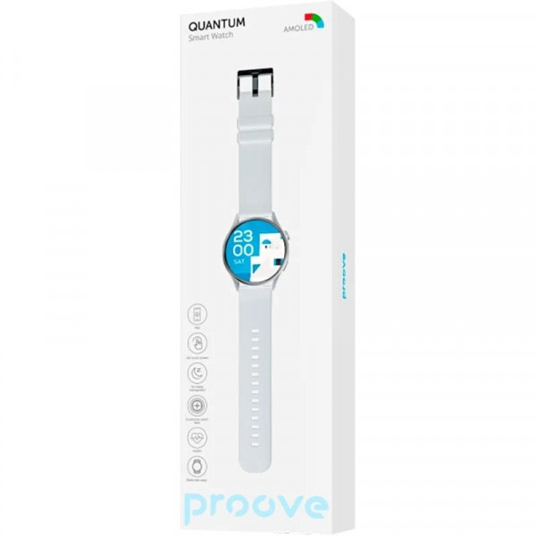  Смарт-годинник Proove Quantum Silver (SWQU00000006)