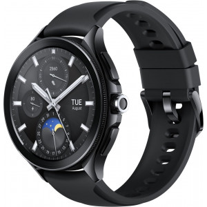  Смарт-годинник Xiaomi Watch 2 Pro Bluetooth Black Case with Black Fluororubber Strap (BHR7211GL)