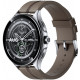  Смарт-годинник Xiaomi Watch 2 Pro Bluetooth Silver Case with Brown Leather Strap (BHR7216GL)