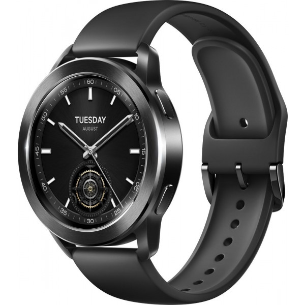  Смарт-годинник Xiaomi Watch S3 Black (BHR7874GL)