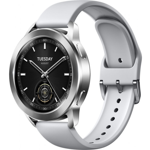  Смарт-годинник Xiaomi Watch S3 Silver (BHR7873GL)