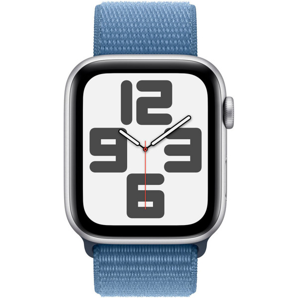  Смарт-час Apple Watch SE GPS 44mm Silver Aluminium Case with Winter Blue Sport Loop
