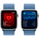  Смарт-час Apple Watch SE GPS 44mm Silver Aluminium Case with Winter Blue Sport Loop