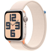 Смарт-час Apple Watch SE GPS 44mm Starlight Aluminium Case with Starlight Sport Loop