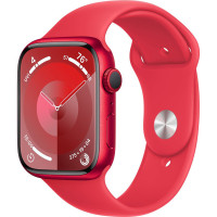Смарт-час Apple Watch Series 9 GPS 45mm RED Aluminium Case with RED Sport Band – M/L
