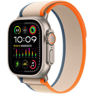  Смарт-час Apple Watch Ultra 2 GPS + Cellular, 49mm Titanium Case with Orange/Beige Trail Loop – S/M