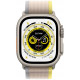  Смарт-час Apple Watch Ultra GPS + Cellular 49mm Titanium Case with Yellow/Beige Trail Loop – M/L